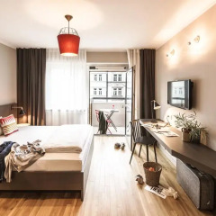 Отель BOLD Hotel München Zentrum Германия, Мюнхен - 10 отзывов об отеле, цены и фото номеров - забронировать отель BOLD Hotel München Zentrum онлайн комната для гостей фото 5
