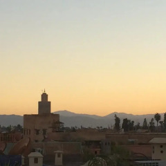 Отель Riad le Coq Fou балкон