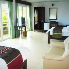 Отель Bacchus Home Resort 3* Семейный номер Делюкс с двуспальной кроватью фото 4