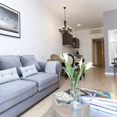 Апартаменты Happy Apartments Barcelona комната для гостей фото 5