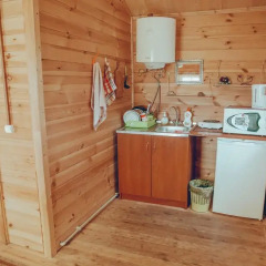 Гостиница Eco-camping Valterra Стандартный номер двуспальная кровать фото 5