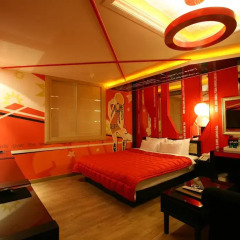 Haeundae Grimm Hotel 2* Номер Делюкс с различными типами кроватей фото 18