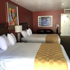 Отель Knights Inn Los Angeles Central / Convention Center Area 2* Стандартный номер с 2 отдельными кроватями фото 2