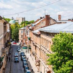 Гостиница Lviv hollidays Dudaeva Украина, Львов - отзывы, цены и фото номеров - забронировать гостиницу Lviv hollidays Dudaeva онлайн балкон