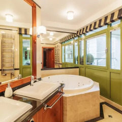 Отель Grand Apartments - Blue Marlin Luxury Польша, Сопот - отзывы, цены и фото номеров - забронировать отель Grand Apartments - Blue Marlin Luxury онлайн ванная