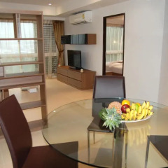 Отель I Am Residence 3* Улучшенные апартаменты с двуспальной кроватью фото 10