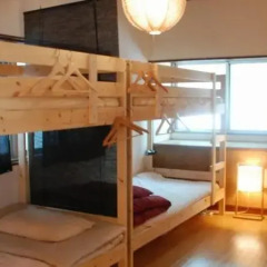 Отель Tabicolle Backpackers Кровать в общем номере фото 15