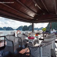 Отель Halong Lavender Cruises 3* Номер Делюкс с различными типами кроватей фото 5