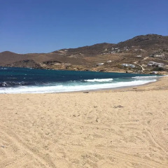Отель Villa Galaxy Mykonos пляж фото 2