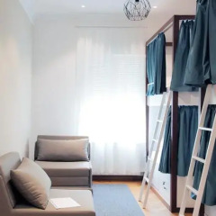 Отель Karavan Inn Кровать в общем номере с двухъярусной кроватью фото 25