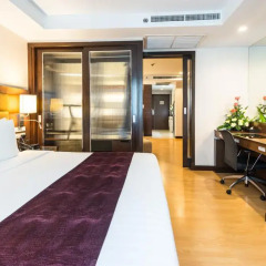 Legacy Suites Hotel Sukhumvit by Compass Hospitality 4* Стандартный номер с разными типами кроватей фото 4
