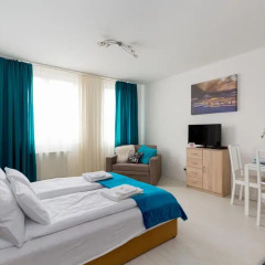 Апартаменты Sun Resort Apartments Студия с различными типами кроватей фото 3