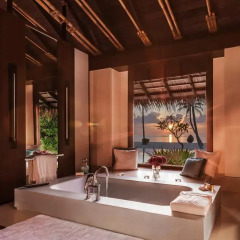 Отель One&Only Reethi Rah 5* Номер категории Премиум с различными типами кроватей фото 16