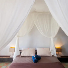 Отель Relax Beach Resort Candidasa 3* Улучшенный номер с различными типами кроватей фото 5