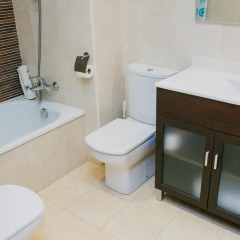 Отель Apartamentos Navas Испания, Барселона - отзывы, цены и фото номеров - забронировать отель Apartamentos Navas онлайн ванная фото 2