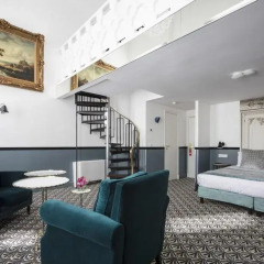 Отель Hôtel Malte - Astotel 4* Апартаменты с различными типами кроватей фото 4