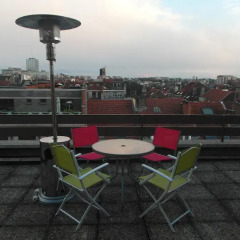 Отель Brussels Louise Penthouse Люкс с различными типами кроватей фото 12