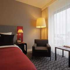 Radisson Blu Hotel Zurich Airport 4* Стандартный номер с различными типами кроватей фото 7