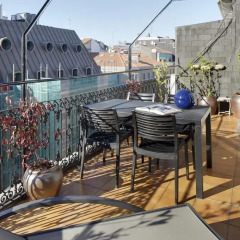 Отель La Terraza Apartment by FeelFree Rentals Испания, Сан-Себастьян - отзывы, цены и фото номеров - забронировать отель La Terraza Apartment by FeelFree Rentals онлайн балкон