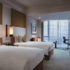 Отель Grand Millennium HongQiao Shanghai 4* Стандартный номер с различными типами кроватей фото 2