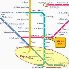 Отель Alameda Lisbon Light городской автобус