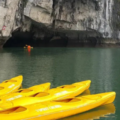 Отель Halong Fantasea Cruise 3* Номер Делюкс с различными типами кроватей фото 16