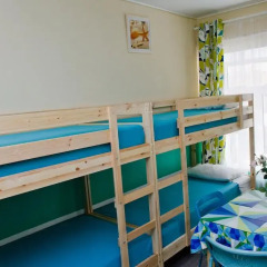 Хостел Окно в Европу Кровать в общем номере с двухъярусной кроватью фото 8