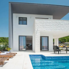 Отель Villa Nurija Krimovica Черногория, Будва - отзывы, цены и фото номеров - забронировать отель Villa Nurija Krimovica онлайн бассейн