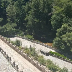 Отель Turismo Castelo De Gouveia Марку-ди-Канавезиш приотельная территория