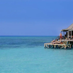 Отель Kuredu Island Resort 4* Вилла с различными типами кроватей фото 8