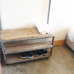 Отель Wise Owl Hostels Tokyo Стандартный номер с двуспальной кроватью (общая ванная комната) фото 11