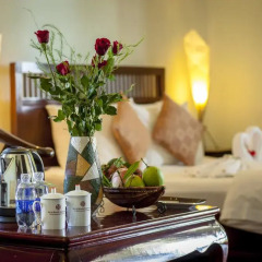 Отель Hoi An Riverside Resort & Spa 4* Люкс с различными типами кроватей фото 8