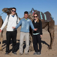 Отель Desert Camel Camp Марокко, Мерзуга - отзывы, цены и фото номеров - забронировать отель Desert Camel Camp онлайн приотельная территория фото 2