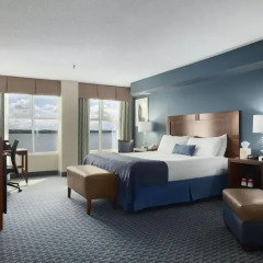 Отель Ramada Plaza by Wyndham Geneva Lakefront Resort 3* Стандартный номер с различными типами кроватей фото 2