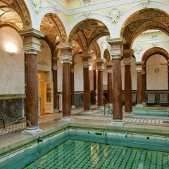 Отель Danubius Health Spa Resort Nové Lázne Чехия, Марианске-Лазне - 1 отзыв об отеле, цены и фото номеров - забронировать отель Danubius Health Spa Resort Nové Lázne онлайн бассейн