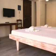 Отель Creta Seafront Residences 2* Улучшенный номер с различными типами кроватей фото 23
