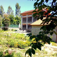 Отель Casa da Lagiela Rural Senses Фафе приотельная территория