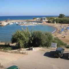 Отель Trident Beach Apartment Кипр, Протарас - отзывы, цены и фото номеров - забронировать отель Trident Beach Apartment онлайн пляж фото 2