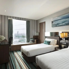 Отель The Continent Bangkok by Compass Hospitality 4* Стандартный номер с различными типами кроватей фото 30