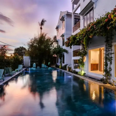 Отель Christinas Hoi An Tra Que Riverside Villas Хойан бассейн фото 3