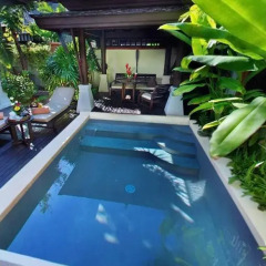 Отель Melati Beach Resort & Spa 5* Вилла с различными типами кроватей фото 33