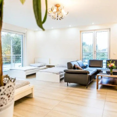 Отель Komfort Design Wohnung Köln Кёльн комната для гостей фото 3