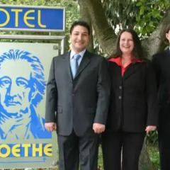 Отель Haus Goethe in Staufen спортивное сооружение