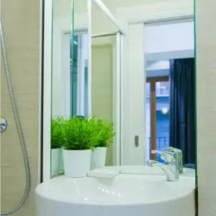 Отель Apartamentos Puerta Del Sol - Plaza Mayor Испания, Мадрид - отзывы, цены и фото номеров - забронировать отель Apartamentos Puerta Del Sol - Plaza Mayor онлайн ванная фото 2