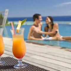 Отель Legends Resort Moorea Французская Полинезия, Муреа - отзывы, цены и фото номеров - забронировать отель Legends Resort Moorea онлайн бассейн фото 3