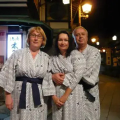 Отель Kiya Ryokan Мисаса гостиничный бар