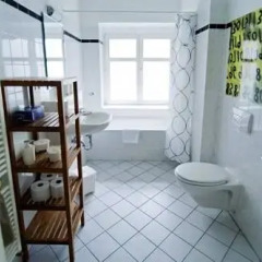 Апартаменты Pfefferbett Apartments Prenzlauer Berg ванная