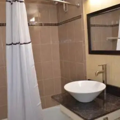 Отель Aashram Hotel by Niagara River США, Ниагара-Фолс - отзывы, цены и фото номеров - забронировать отель Aashram Hotel by Niagara River онлайн ванная фото 2
