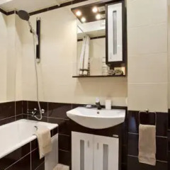 Гостиница Moscow Suites Apartments Тверская в Москве 1 отзыв об отеле, цены и фото номеров - забронировать гостиницу Moscow Suites Apartments Тверская онлайн Москва ванная фото 2