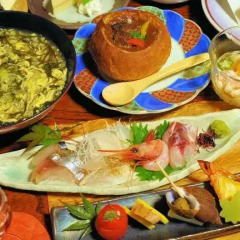 Отель Kiya Ryokan Мисаса питание